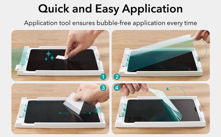 Productafbeelding ESR Paper-Feel (2 Stuk, iPad Pro 11 2018 (1e Gen), iPad Pro 11" (2022), iPad Air 10.9 (2022), iPad Air 2020 (4e generatie), iPad Pro 11 2021 (3e generatie), iPad Pro 11 2020 (2e generatie))