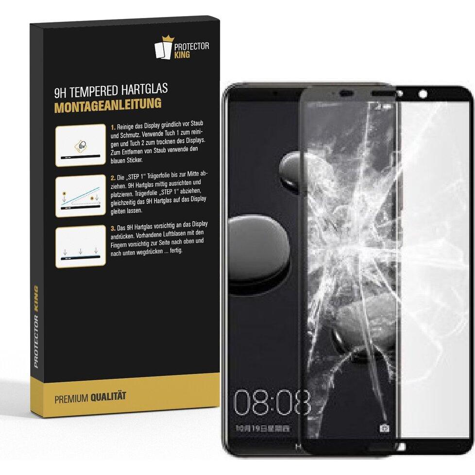 Thumbnail - Protectorking 2x echtes Tempered 9H Panzerhartglas 3D KLAR (2 Stück, Huawei Mate 10 Pro), Smartphone Schutzfolie