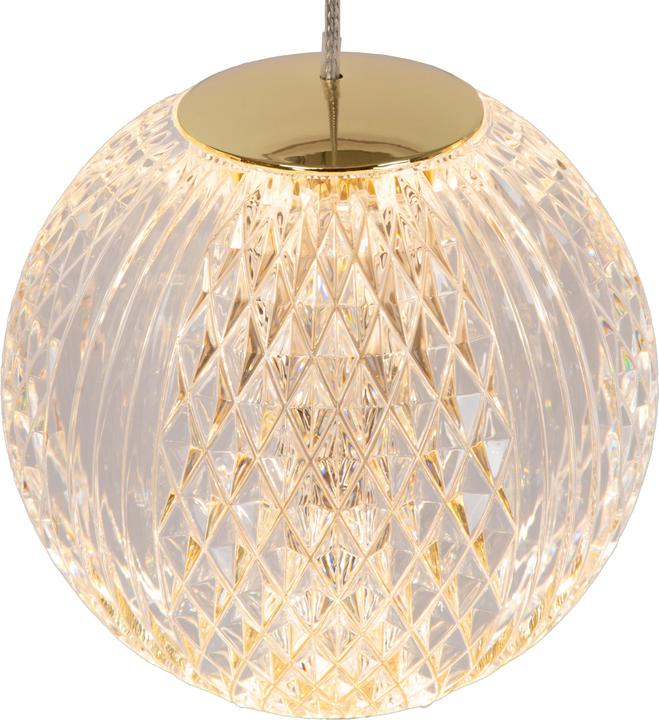 Actual product image Lucide CINTRA - Pendant luminaires - LED - 1x21W 2700K - Transparent 13499/21/60 (290 lm)
