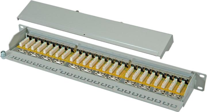 Actual product image Roline 19" patch panel (24 ports) (CAT6, 0.11 m)