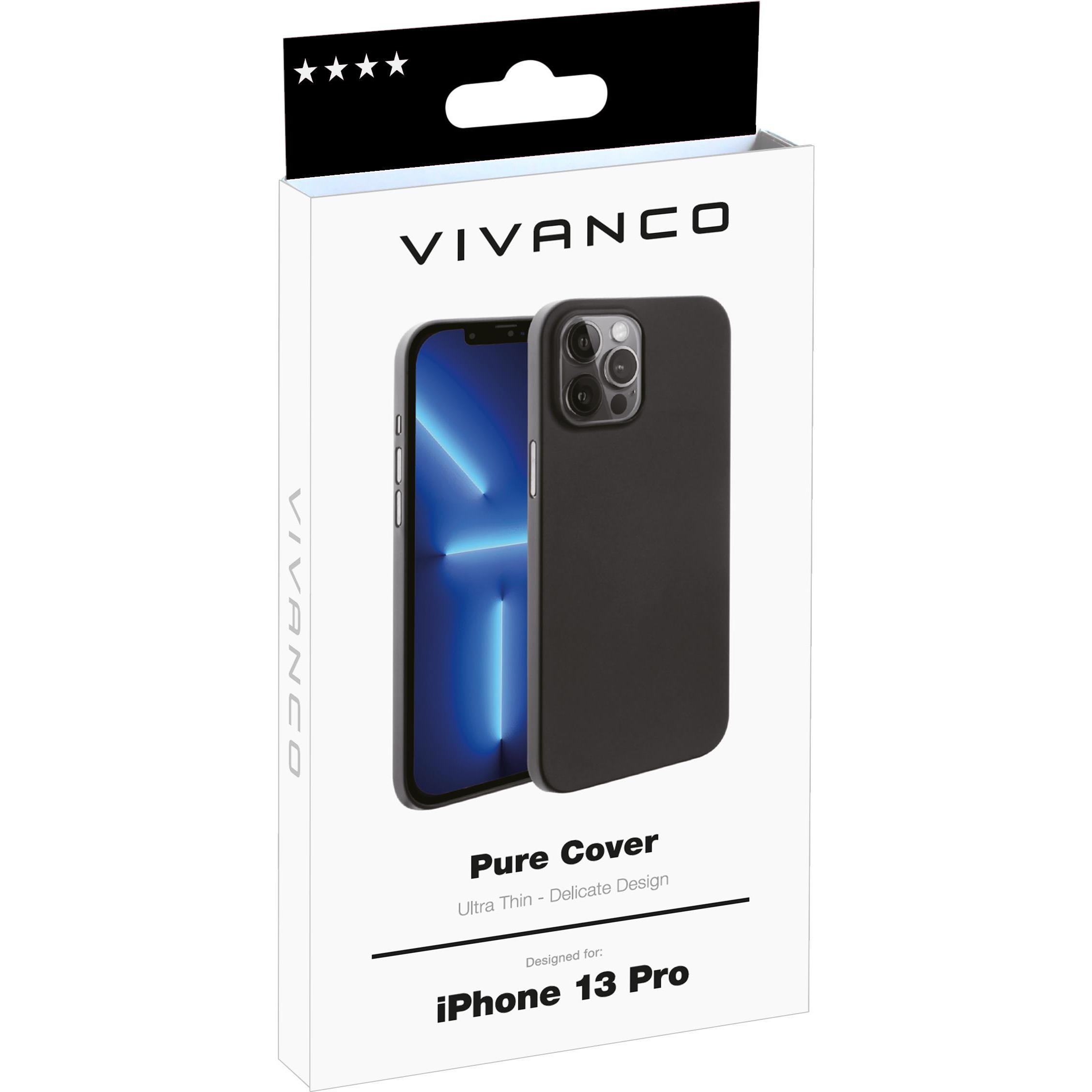 Thumbnail - Vivanco Pure (Apple iPhone 13 Pro), Smartphone Hülle, Schwarz