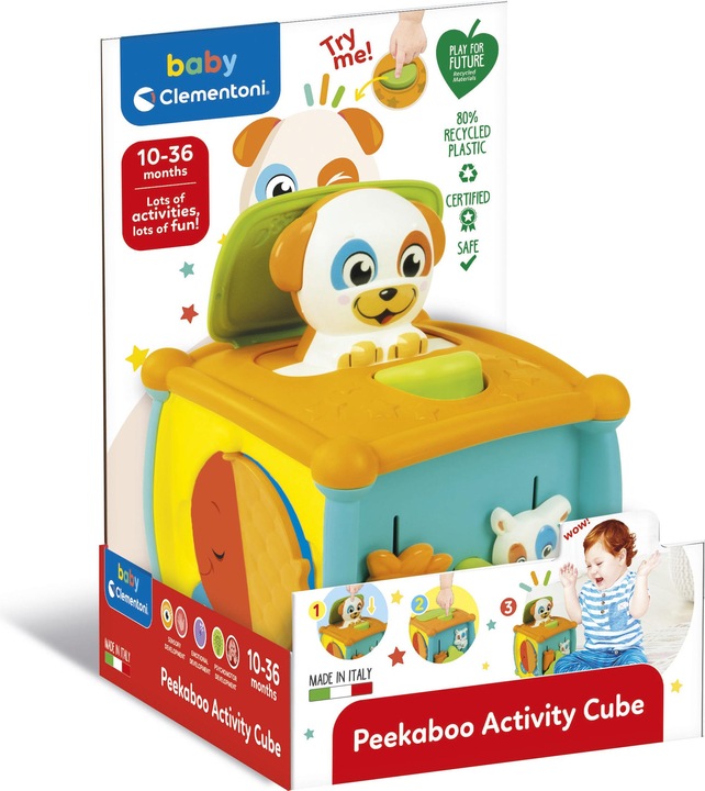 Actual product image Clementoni Baby - activity cube