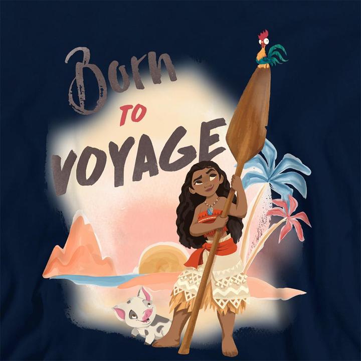Image du produit Moana - Sweat à capuche BORN TO VOYAGE - Enfant (128)