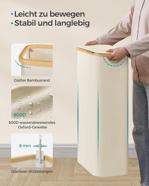 Actual product image Songmics Laundry basket (65 l)