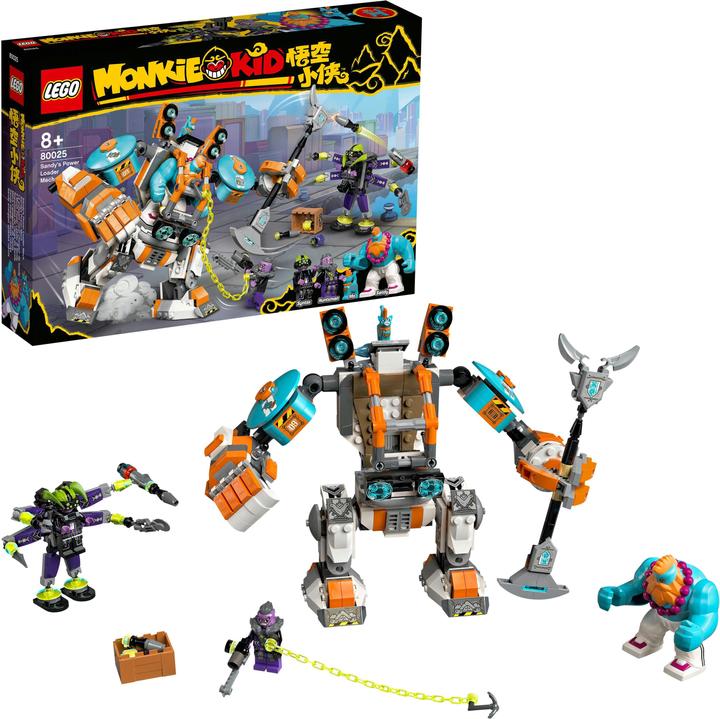 Image du produit LEGO Monkie Kid Supermeca de Carga de Sandy (80025, LEGO Monkie Kid)