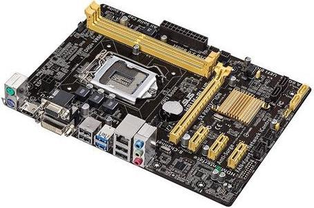 Image du produit ASUS H81m-Plus, Matx, Lga1150 (LGA 1150, Intel H81, mATX)