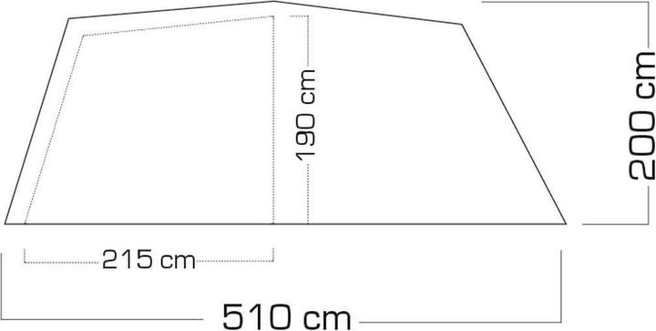 Produktbild Trevolution Ambiente Lounge (Tunnelzelt, 11 kg, 4 Personen)