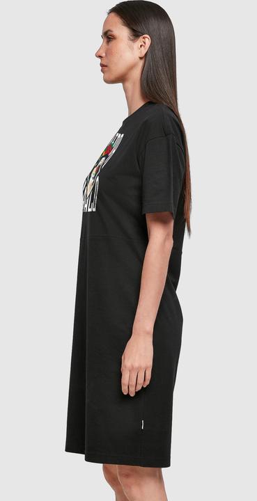 Image du produit Merchcode Ladies Frida Kahlo - Lettering Organic Oversized Slit Tee Dress - 119485 (XL)