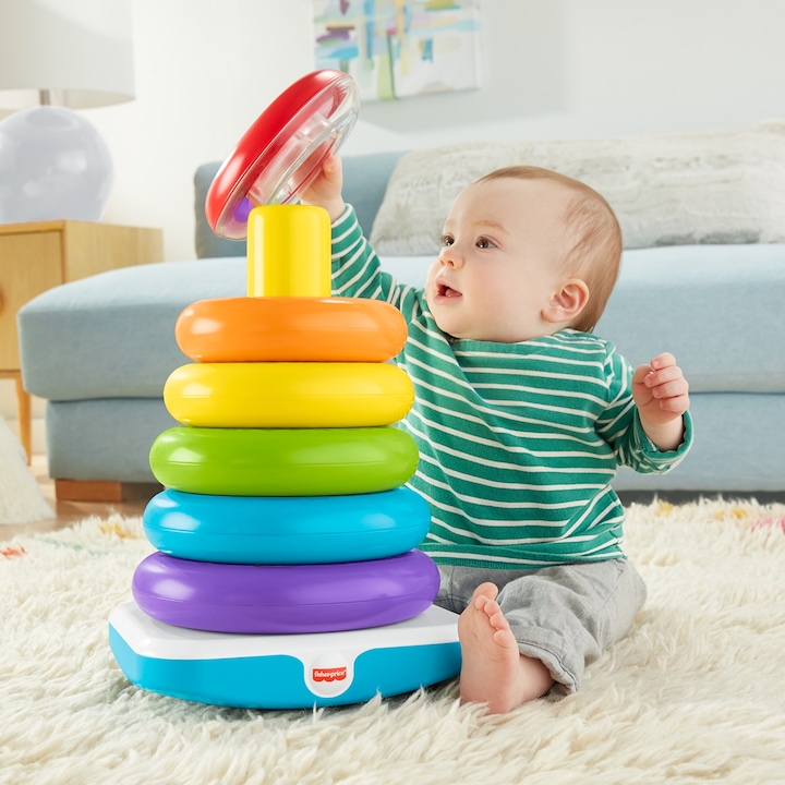 Produktbild Fisher-Price Grosse Farbringpyramide