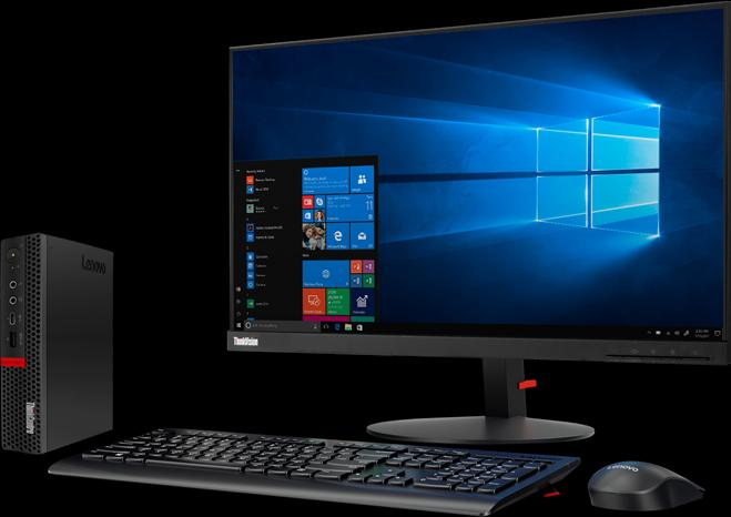 Produktbild Lenovo ThinkCentre M720 Tiny (Intel Core i5-9400T, 8 GB, 256 GB)