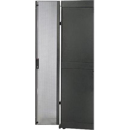 Thumbnail - APC NetShelter SX 48U Wide Perforated Split Doors (48 HE, 19 Zoll Rack), Serverschrank, Schwarz
