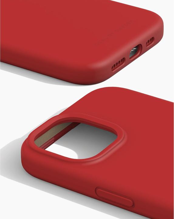 Actual product image iDeal Of Sweden Designer Magsafe Silicone Cover Red (Apple iPhone 13)