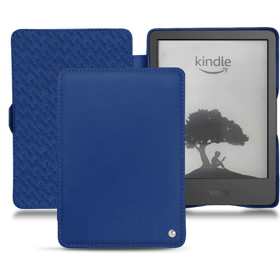 Noreve Lederschutzhülle horizontal (Kindle), Tablet Hülle, Blau