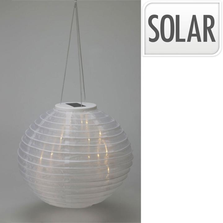 Produktbild ProGarden Solar LED Lampion mit Dämmerungssensor