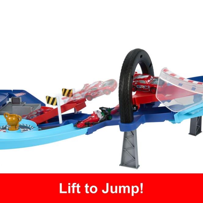 Actual product image Mattel Disney Pixar Cars GRC jump race track
