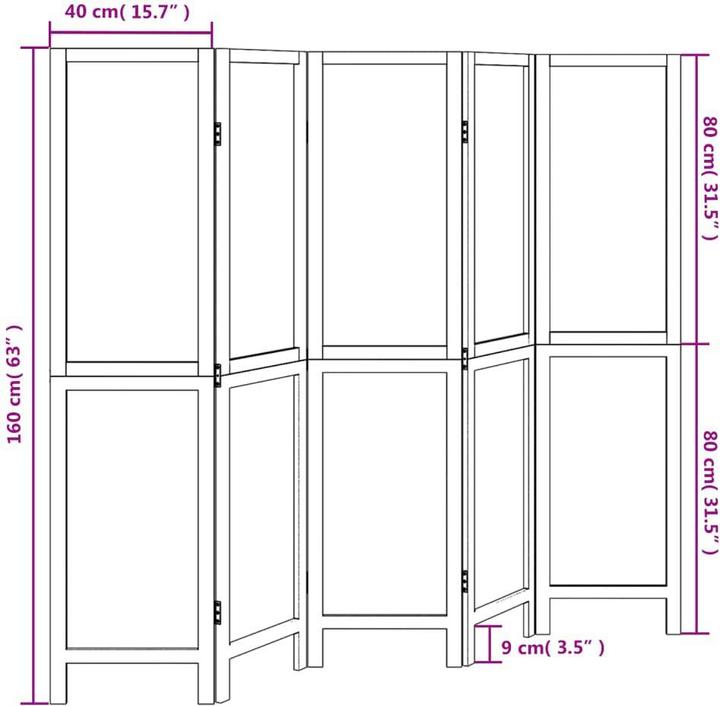 Image du produit vidaXL Paravent