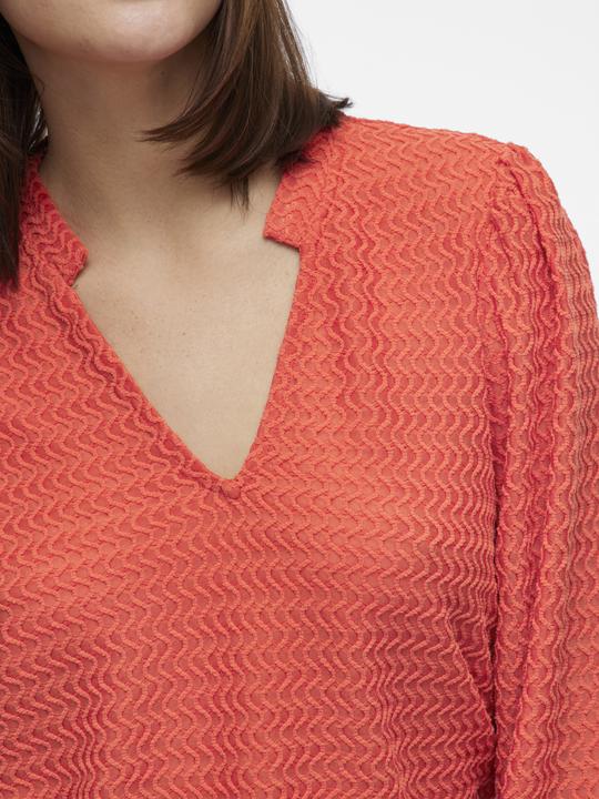 Actual product image Vila V-neck top with long sleeves (L)