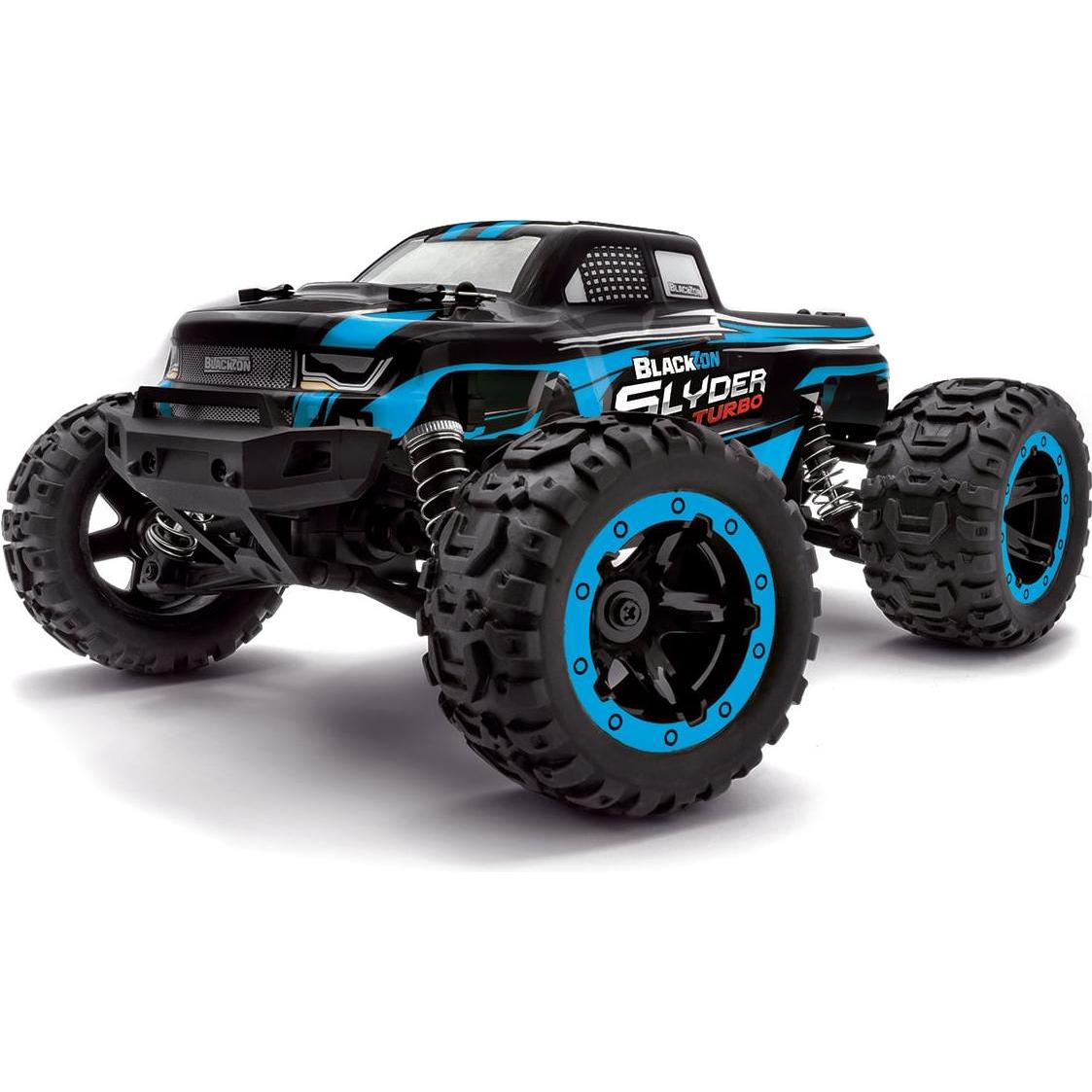 Blackzon - Slyder MT Turbo 1/16 4WD 2S Brushless - Blue (540209) (RTR Ready-to-Run)