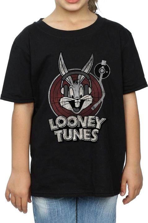 Produktbild Looney Tunes Bugs Bunny Circle Logo TShirt Mädchen (128)