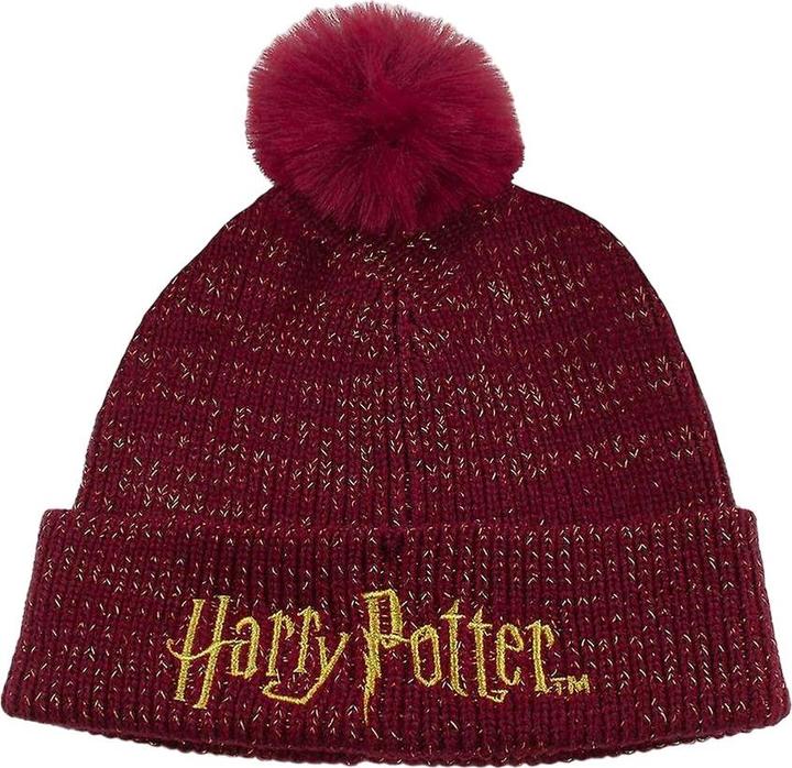 Actual product image Unisex Adult Logo Pom Pom Beanie