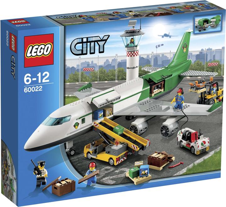 Immagine prodotto LEGO Città Grande aereo cargo (60022, LEGO City)