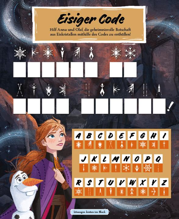 Actual product image Panini Disney The Ice Queen 2: 500 stickers - stickers - puzzles - colouring in