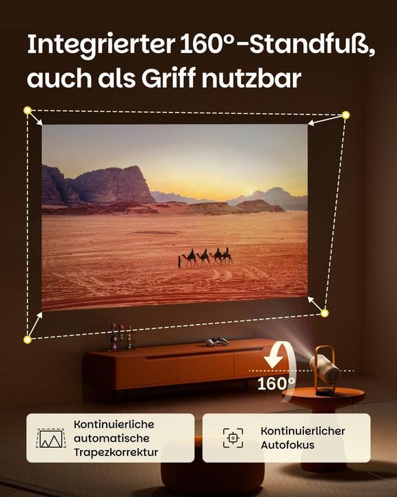 Actual product image XGIMI Tragbarer Mini-Beamer Vibe One (Full HD)