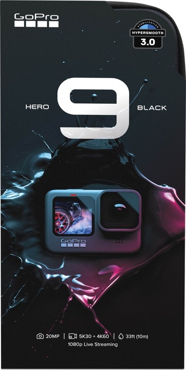 Productafbeelding GoPro HERO9 Black (24p, Bluetooth, WiFi)