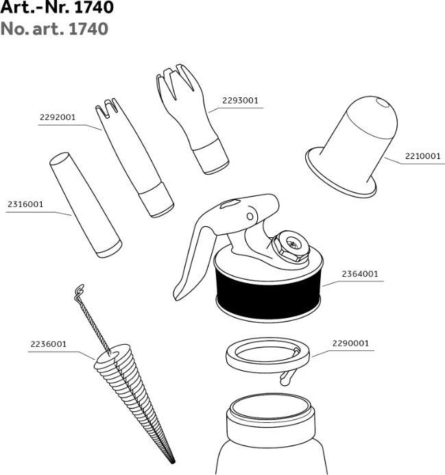 Immagine prodotto Kisag Creamblower (1 l)