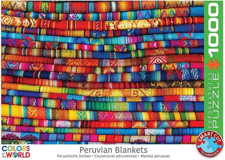 Produktbild Eurographics Traditionelle Decken aus Peru (1000 Teile)