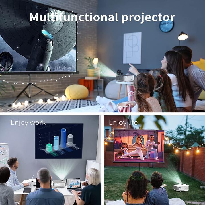 Image du produit Glisogo Mini vidéoprojecteur (Full HD, 6000 lm)