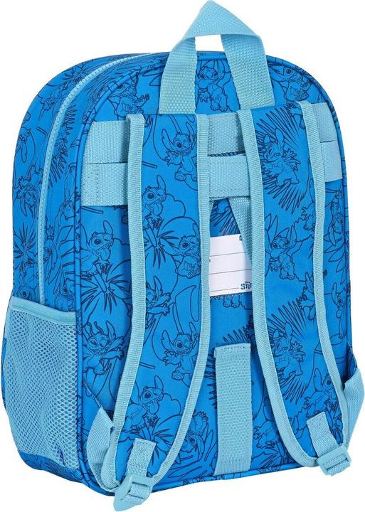 Produktbild Stitch Schulrucksack Blau 26 x 34 x 11 cm