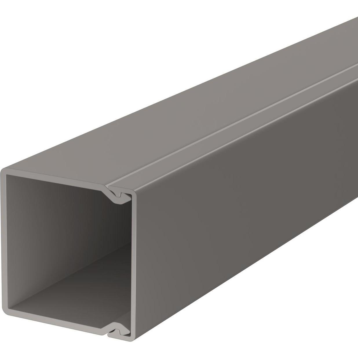 OBO Bettermann, Kabelschutz + Kabelführung, OBOWandundDeckenkanalWDKsteingrau (Kabelkanal, 2000 mm)