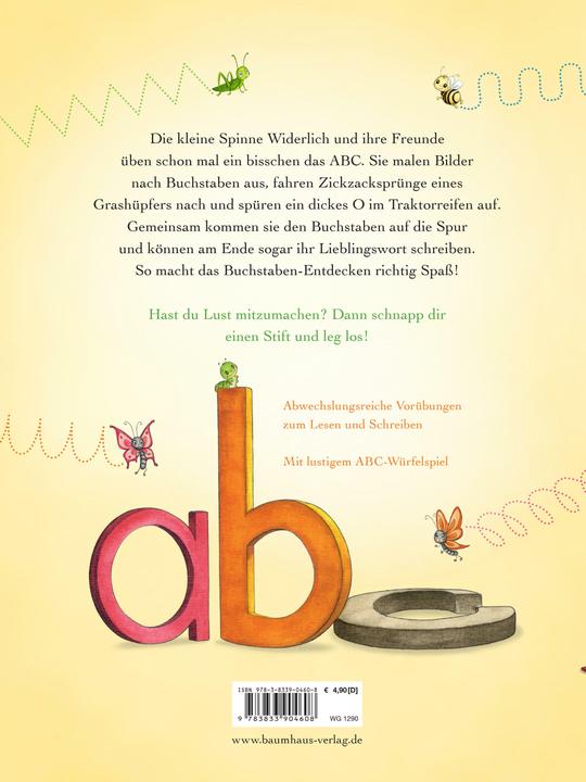 Produktbild Die kleine Spinne Widerlich - Meine ersten Buchstaben (Deutsch)