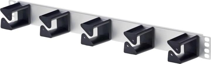 Actual product image Metz Connect Cable Manager 1RU - Cable management - anodised aluminium - 1U - 48.3 cm (19")