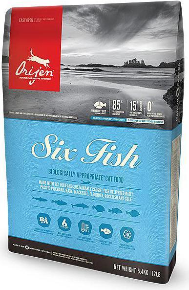 Produktbild Orijen Six Fish (Adult, 1 Stk., 340 g)