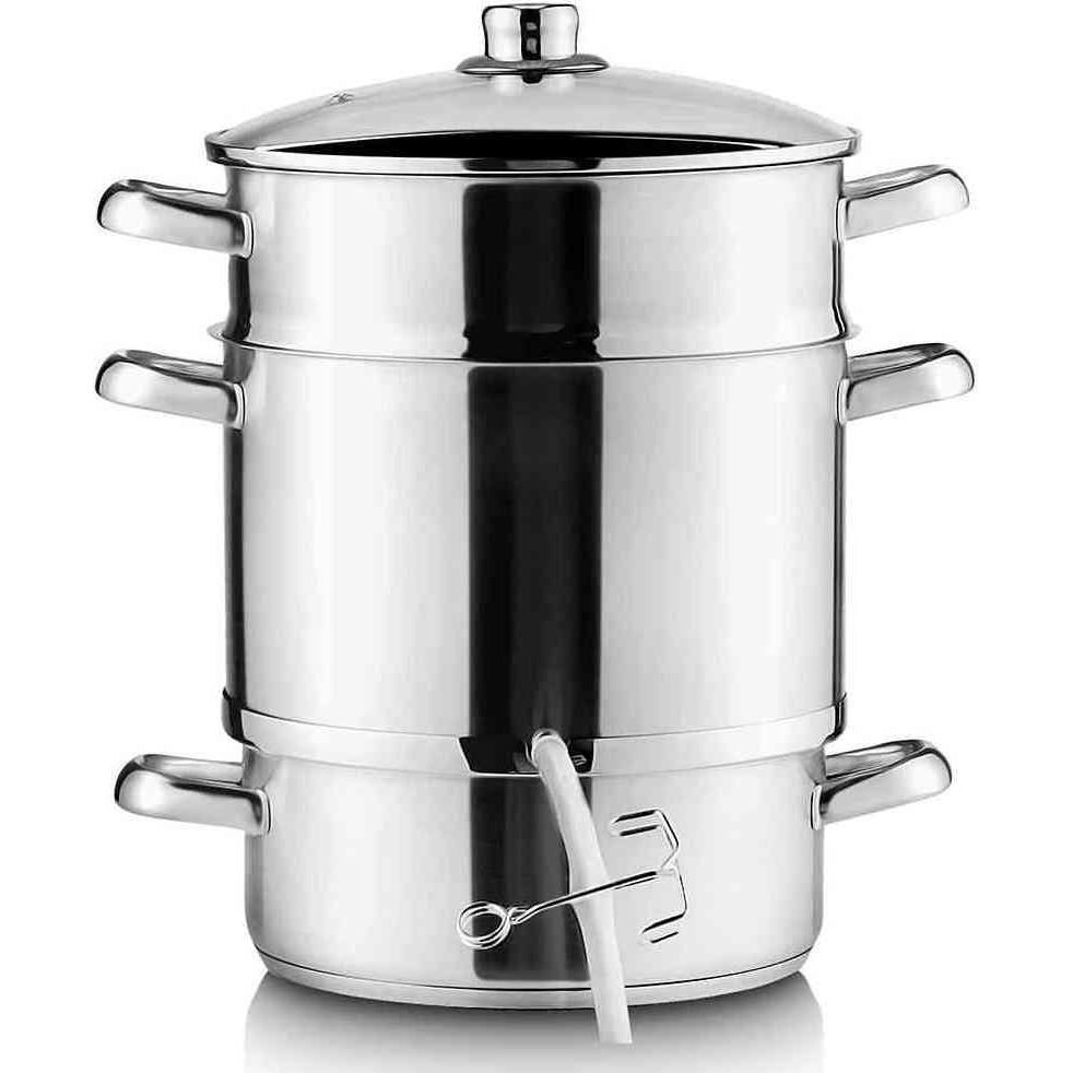 Siena Home Fruchtentsafter, Entsafter, Silber