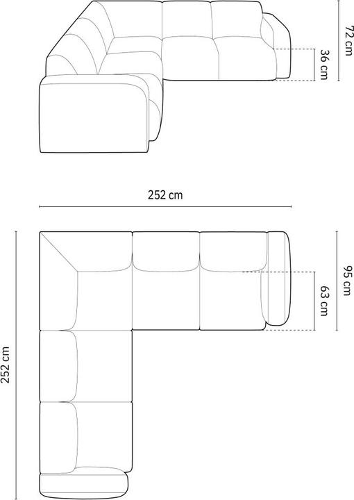 Actual product image Micadoni Molino (Corner sofa)