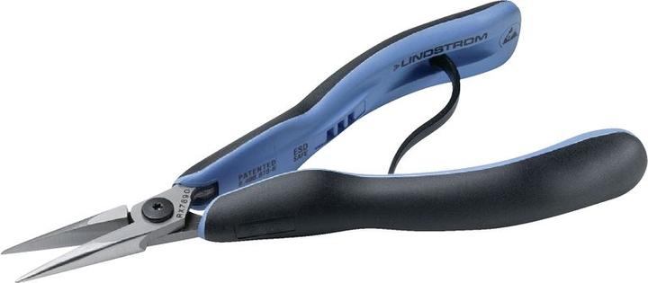 Actual product image Lindstrom R) snipe nose serrated plier (158.50 mm)