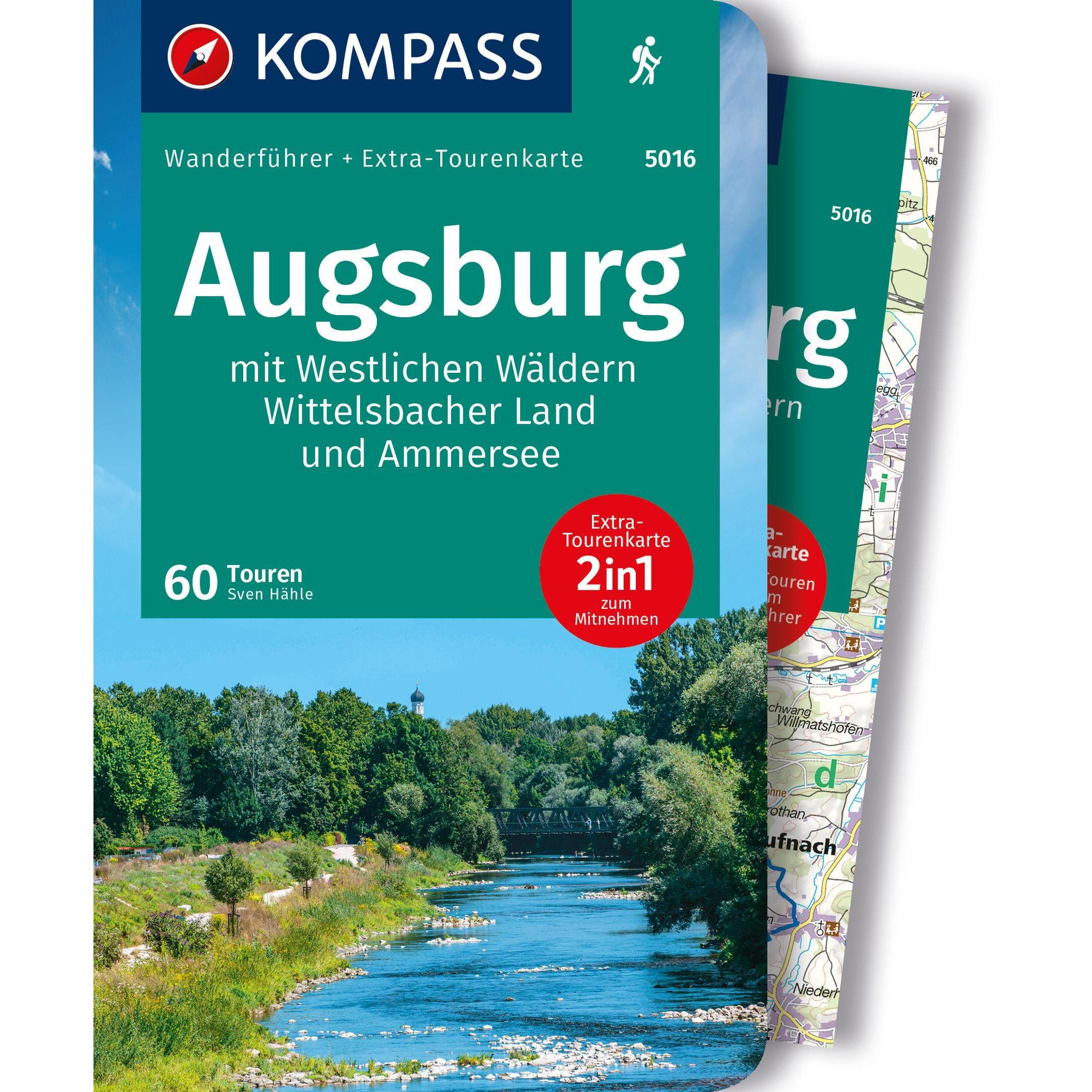 Wanderführer Augsburg mit Westlichen Wäldern, Wittelsbacher Land und Ammersee, 60 Tou, Ratgeber von Sven Hähle