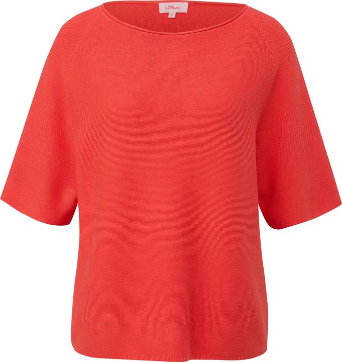 Produktbild s.Oliver Strickpullover Shirt mit U-Boot-Ausschnitt (36)