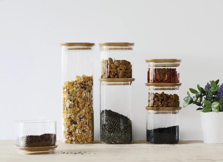 Actual product image Pebbly Storage Jar (0.32 l)