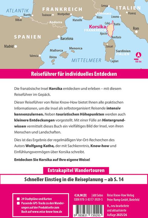 Image du produit Reiseführer Korsika (Allemand, Wolfgang Kathe, 2025)