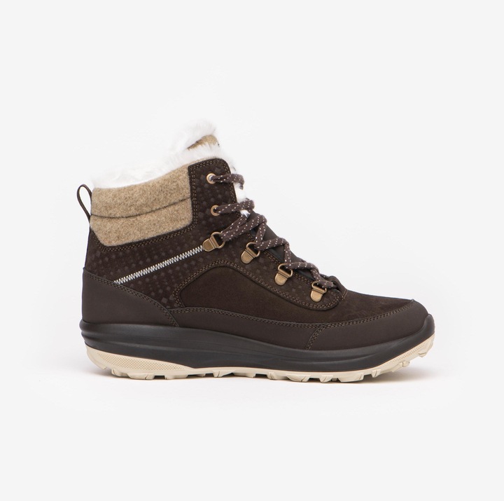 Produktbild Quechua Winterschuhe Damen Leder warm wasserdicht halbhoch Winterwandern - SH900 (40)