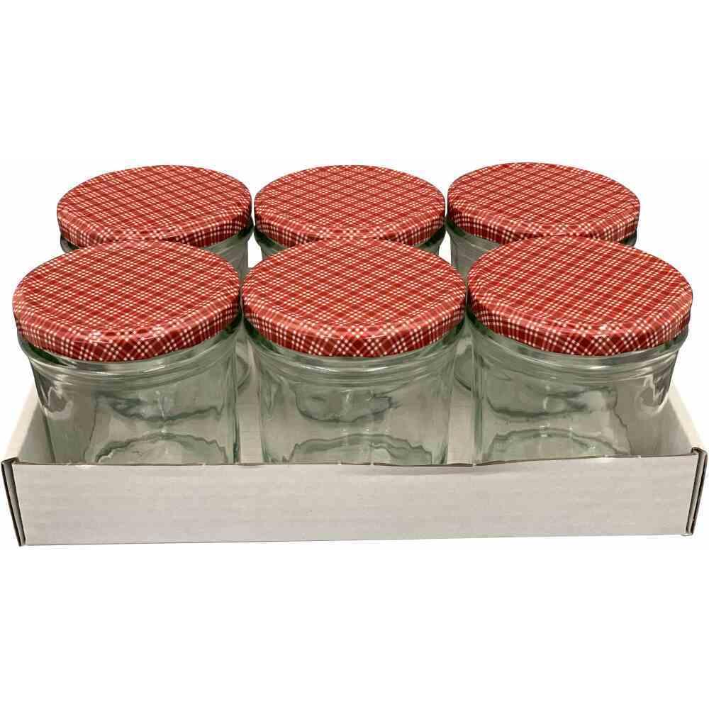 Siena Home Sturzglas, Einmachgläser, Rot