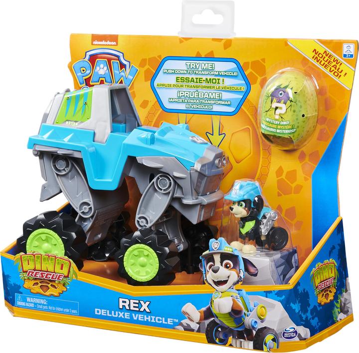 Spin Master Paw Patrol Dino Rescue Rex Deluxe