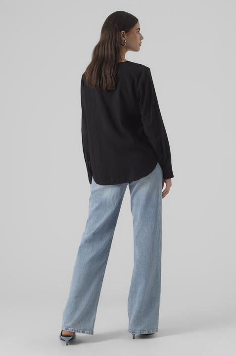 Immagine prodotto Vero Moda Vmlena Ls Pleat Top Wvn Noos Top (L)