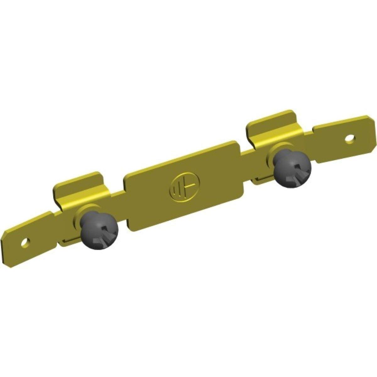 TEM, Zubehör Elektroinstallation, serie modul brüstungskanal earthing piece ma2x a6.3 10/1