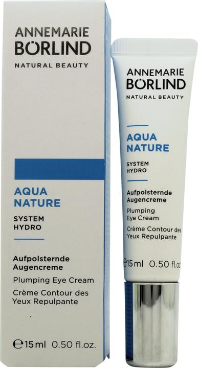 Actual product image Annemarie Börlind AQUANATURE Upholstering eye cream (Eye Care Cream, 15 ml, Day + Night)