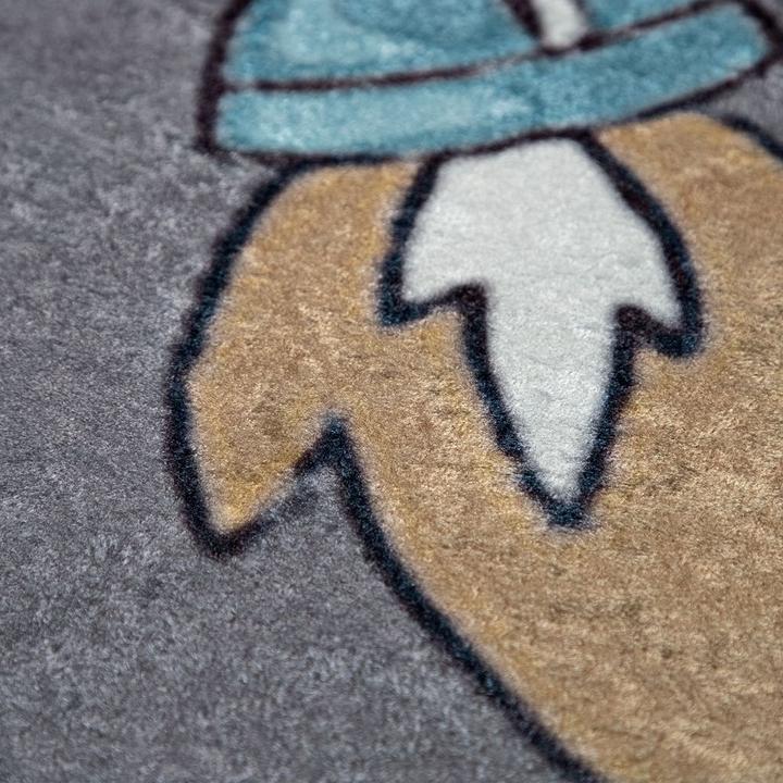 Produktbild Paco Home Raketen-Motiv Spruch-Print (160 x 230 cm)